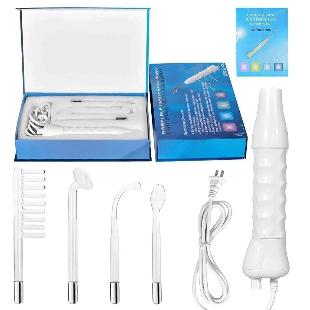 Dermatology Skin & Hair Rejuvenation High Frequency Spa Radiofrequency Wand